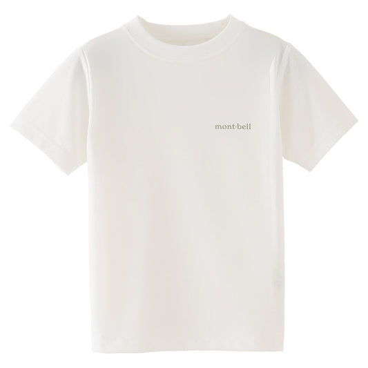 Mont-Bell (Japan) UV-Proof/Quick-Dry/Odor-Suppressing Tops (100-120cm) for Boys and Girls Summer