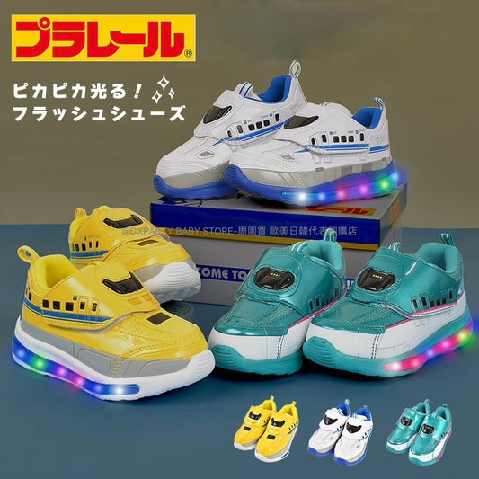 Shinkansen Light-Up Sneakers (15-19cm) Direct from Japan (Boys/Girls) Other Brands 