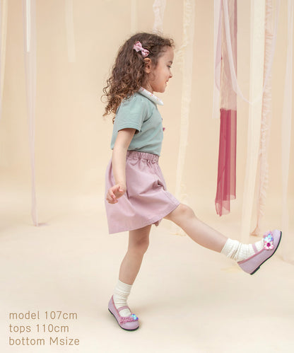 Japanese children's clothing panpantutu bow skirt pants 95-140cm girls summer PANTS 