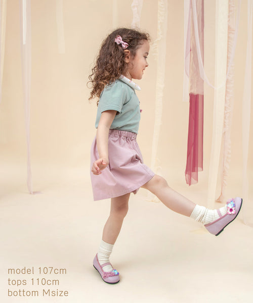 日本童裝 panpantutu 蝴蝶結裙褲 95-140cm 女童款 夏季 PANTS