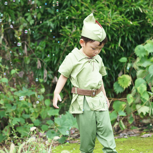 Japanese children's clothing Peter Pan 85-130cm boys' Halloween cosplay costume Halloween ghost special AAA 
