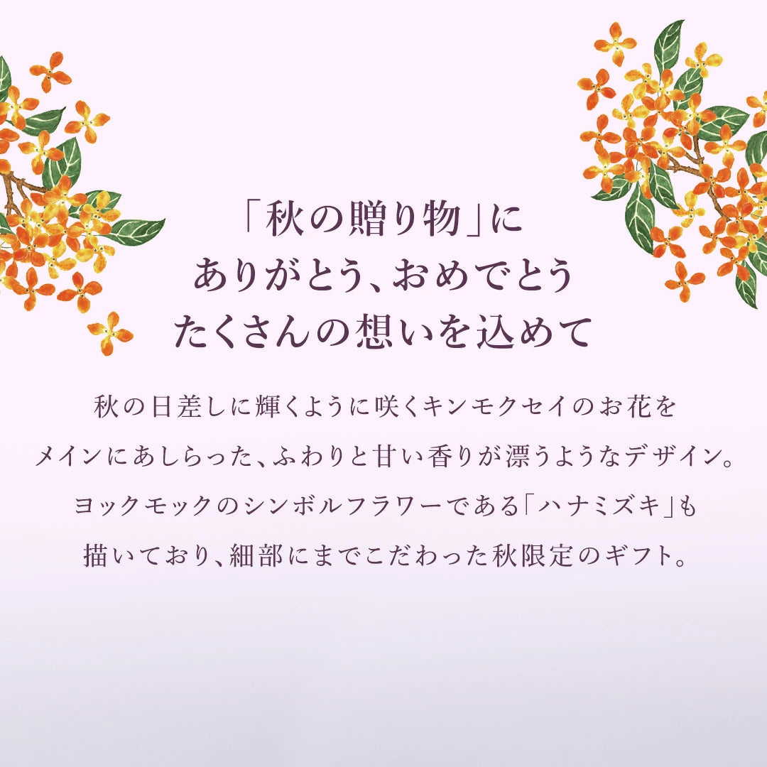 日本直送 YOKU MOKU 秋限定雪茄蛋捲曲奇禮盒 4種26個入 中秋節限定手信