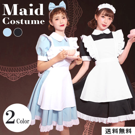 日本直送 愛麗絲夢遊仙境 Alice M-XL 大人款 萬聖節 Cosplay服裝 Halloween攪鬼特輯