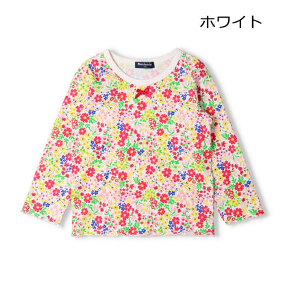Japanese Moujonjon Floral Tops 80-140cm Girls Summer TOPS 