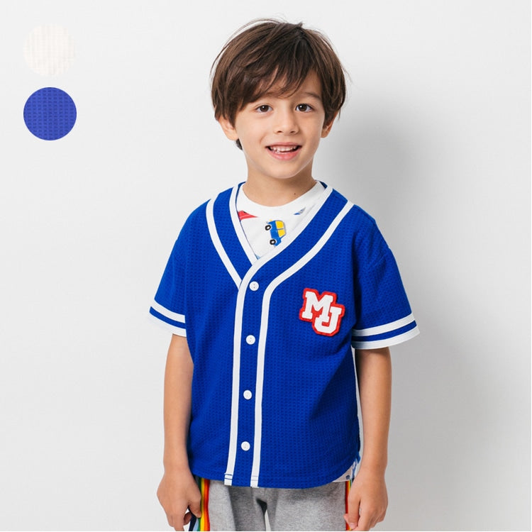 日本童裝 Moujonjon 棒球外套 90-140cm 男童款 夏季 OUTERWEAR TOPS