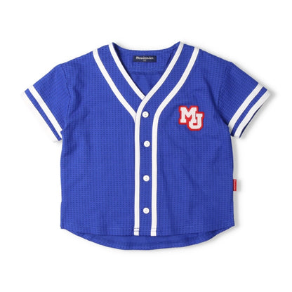 Japanese Moujonjon Baseball Jacket 90-140cm Boys Summer Outerwear Tops 