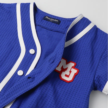 Japanese Moujonjon Baseball Jacket 90-140cm Boys Summer Outerwear Tops 