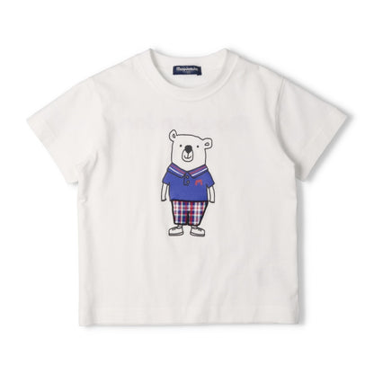 Japanese Moujonjon Animal Print Tops for Boys (80-140cm) Summer 