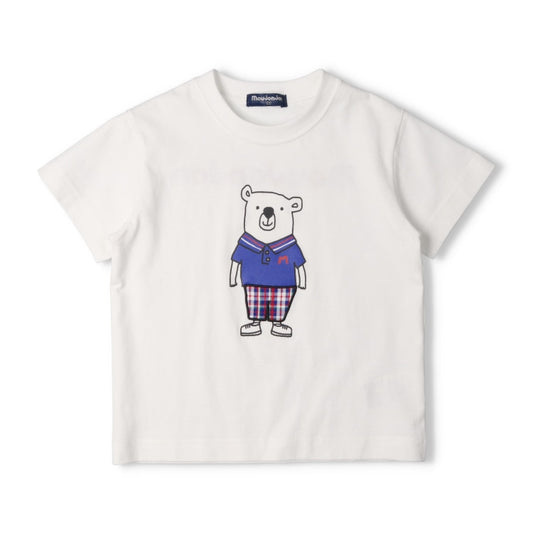 Japanese Moujonjon Animal Print Tops for Boys (80-140cm) Summer 
