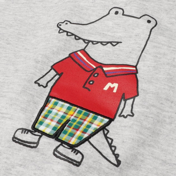 日本童裝 Moujonjon 動物圖案上衣 80-140cm 男童款 夏季 TOPS