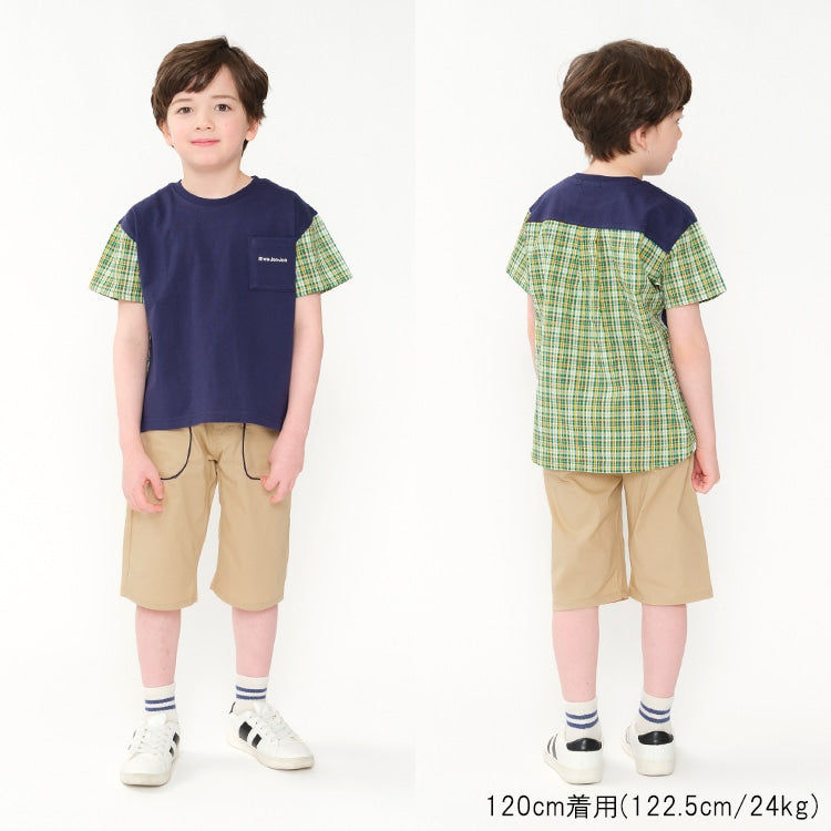 Japanese Moujonjon children's clothing work shorts 90-140cm boys' summer PANTS 