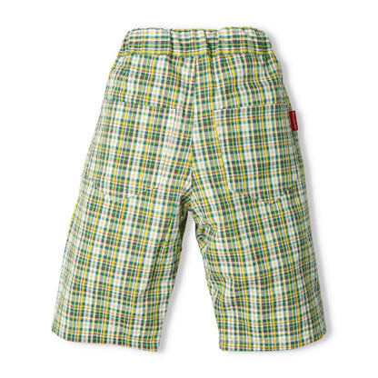 Japanese Moujonjon Checkered Shorts 90-140cm Boys Summer PANTS 