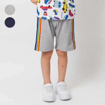 Japanese Moujonjon Rainbow Trim Shorts 80-140cm Boys Summer PANTS 