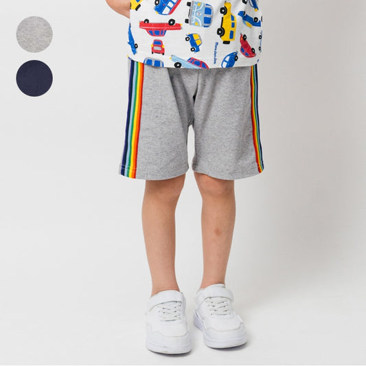 Japanese Moujonjon Rainbow Trim Shorts 80-140cm Boys Summer PANTS 