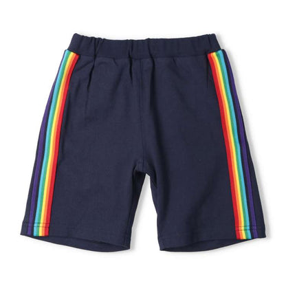 Japanese Moujonjon Rainbow Trim Shorts 80-140cm Boys Summer PANTS 