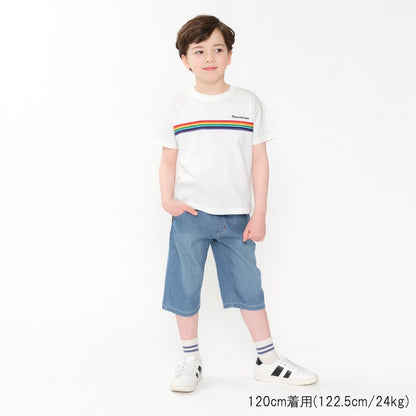Japanese Moujonjon Jeans 90-140cm Boys Summer PANTS 