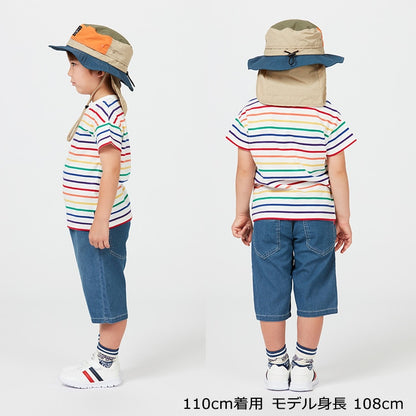 Japanese Moujonjon Jeans 90-140cm Boys Summer PANTS 