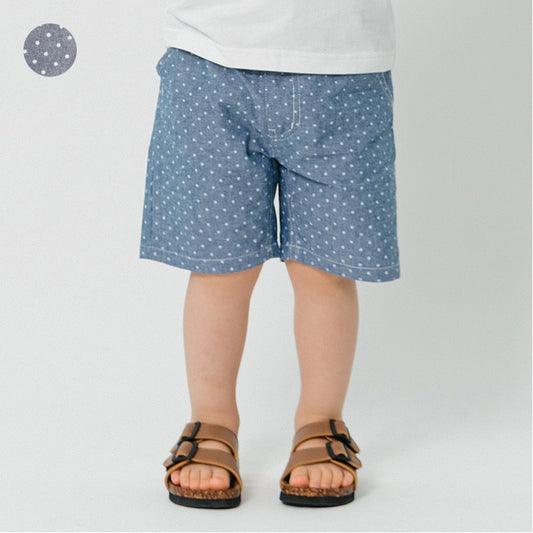 Japanese Moujonjon Polka Dot Shorts 90-140cm Boys Summer PANTS 