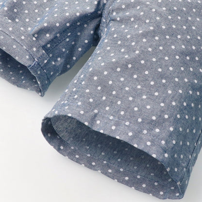 Japanese Moujonjon Polka Dot Shorts 90-140cm Boys Summer PANTS 