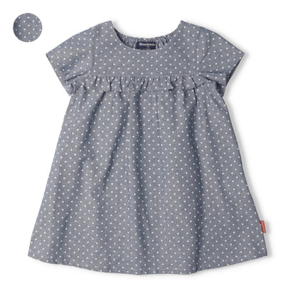 Japanese Moujonjon Polka Dot Dress 90-140cm Girls Summer Dresses 