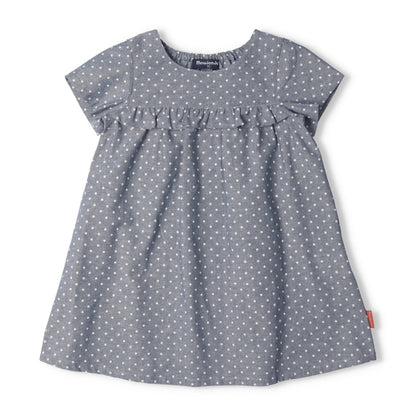 Japanese Moujonjon Polka Dot Dress 90-140cm Girls Summer Dresses 