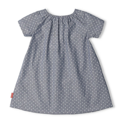 Japanese Moujonjon Polka Dot Dress 90-140cm Girls Summer Dresses 
