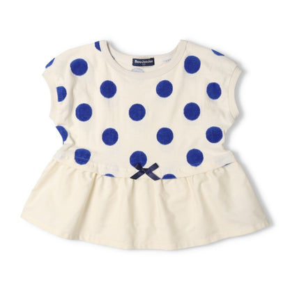 Japanese Moujonjon Polka Dot Tops for Girls (80-140cm) Summer 
