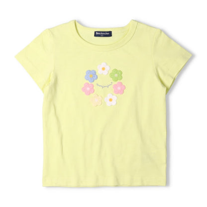 Japanese Moujonjon 3D Embroidered Tops (80-140cm) for Girls (Summer) 