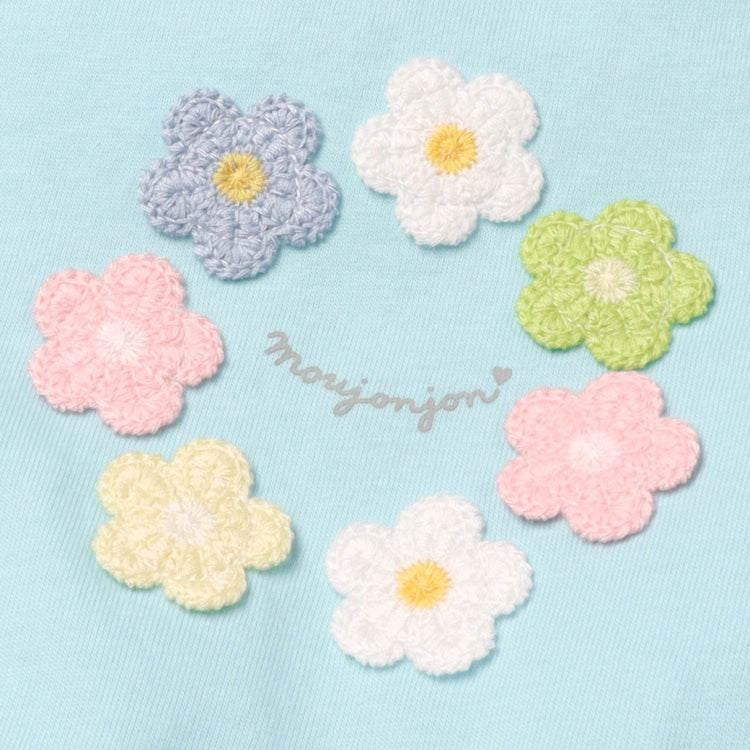 Japanese Moujonjon 3D Embroidered Tops (80-140cm) for Girls (Summer) 