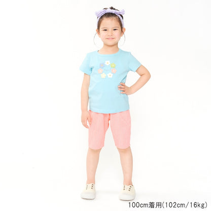 Japanese Moujonjon 3D Embroidered Tops (80-140cm) for Girls (Summer) 