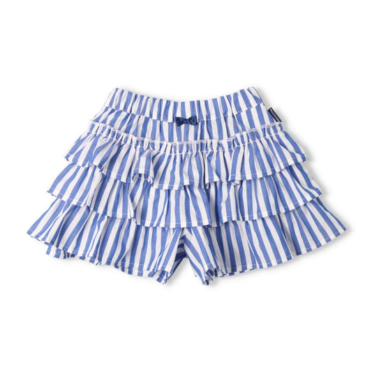 Japanese children's clothing Moujonjon cake layered culottes 90-140cm girls summer PANTS 