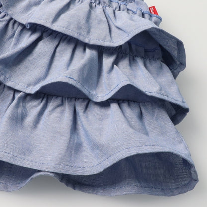Japanese children's clothing Moujonjon cake layered culottes 90-140cm girls summer PANTS 