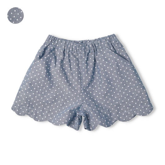 Japanese Moujonjon Polka Dot Shorts 90-140cm Girls Summer PANTS 