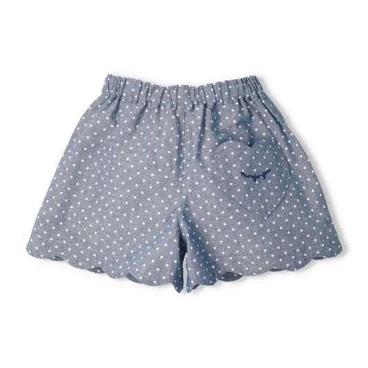Japanese Moujonjon Polka Dot Shorts 90-140cm Girls Summer PANTS 