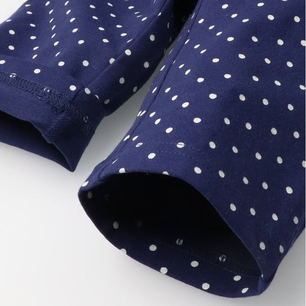 日本童裝 Moujonjon 彈力緊身六分長褲 80-140cm 女童款 夏季 PANTS