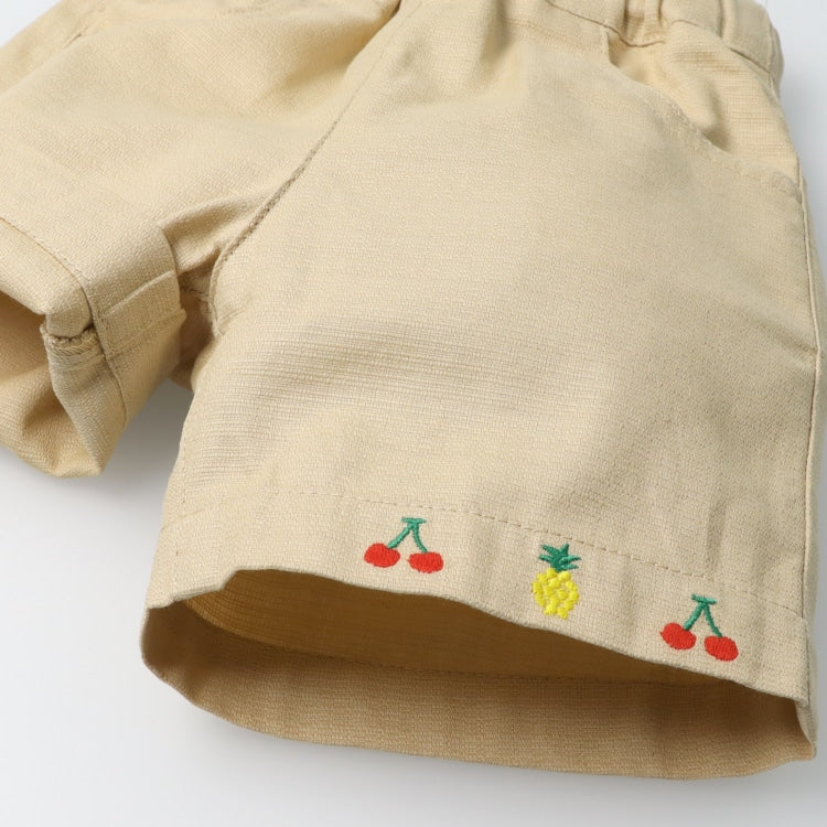 Japanese Moujonjon Fruit Pattern Shorts 80-130cm Girls Summer PANTS 