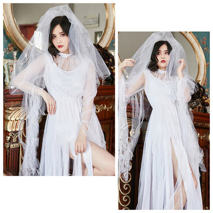 日本直送 鬼新娘 M-XL 大人款 萬聖節 Cosplay服裝 Halloween攪鬼特輯