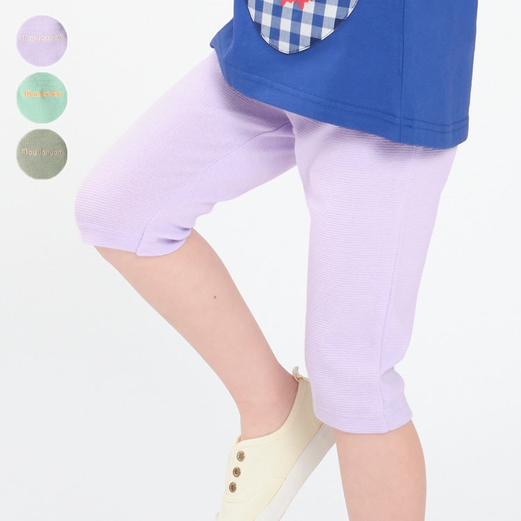 Moujonjon Japanese-made stretch-fitting cropped pants (80-140cm) for boys and girls (Summer PANTS) 