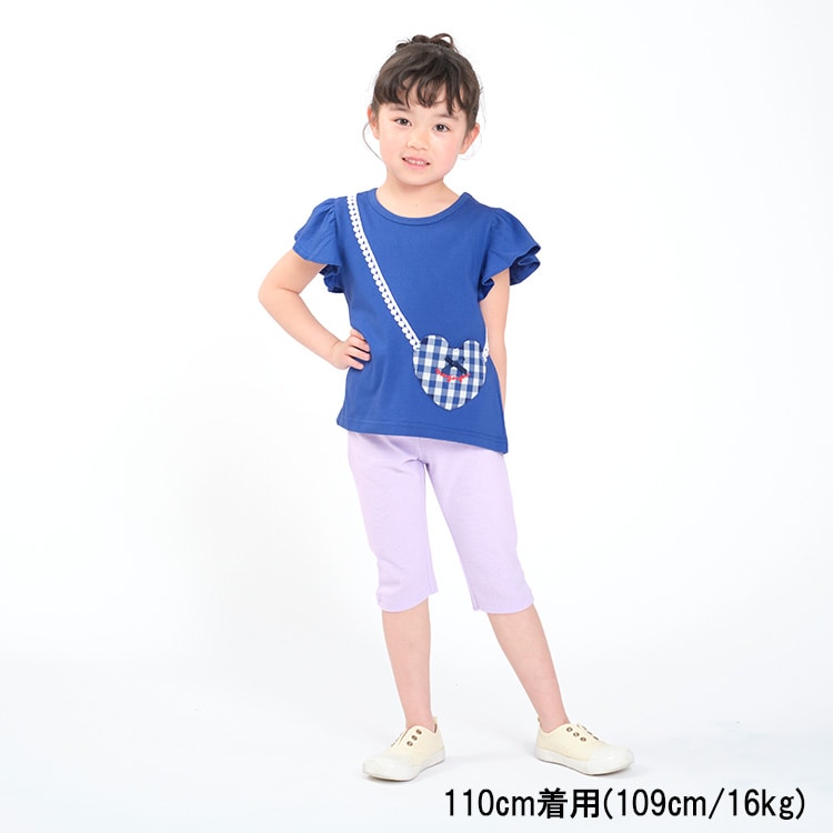 Moujonjon Japanese-made stretch-fitting cropped pants (80-140cm) for boys and girls (Summer PANTS) 