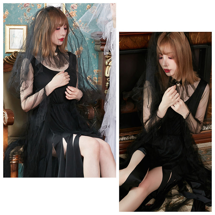 日本直送 鬼新娘 M-XL 大人款 萬聖節 Cosplay服裝 Halloween攪鬼特輯