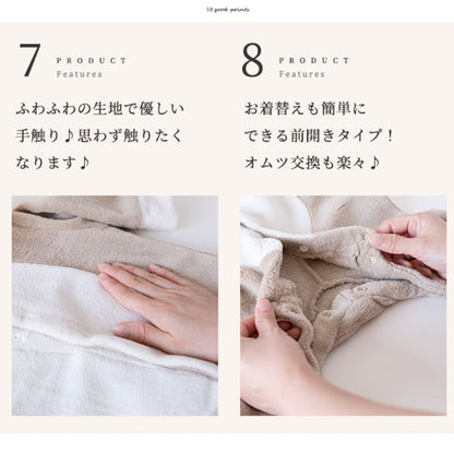 日本童裝 聖誕麋鹿連衣 60-90cm 男童款/女童款 初生嬰兒 Christmas 聖誕快樂特輯 聖誕服裝/飾物配件