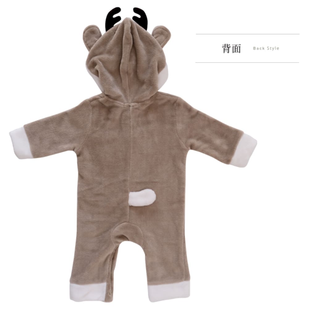 日本童裝 聖誕麋鹿連衣 60-90cm 男童款/女童款 初生嬰兒 Christmas 聖誕快樂特輯 聖誕服裝/飾物配件