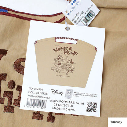 Ball&amp;Chain x Disney Embroidered Eco Bag Size L Series (Directly from Japan) 