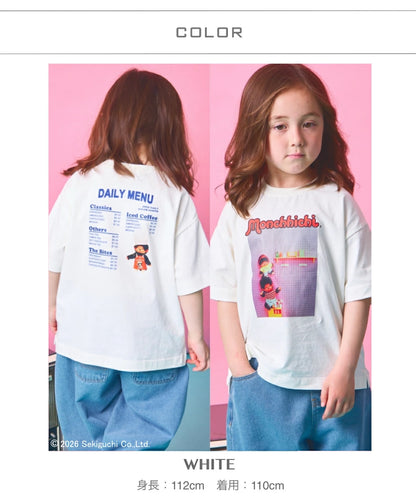 日本童裝 PAIR M#NON x monchhichi 上衣 90-150cm 男童款/女童款 夏季 TOPS 其他品牌童裝