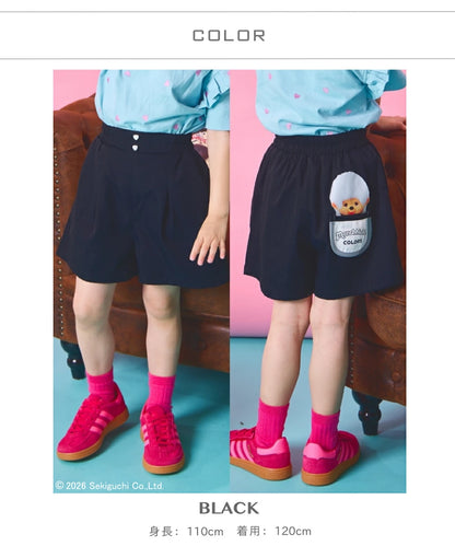 日本童裝 PAIR M#NON x monchhichi 短褲 90-130cm 男童款/女童款 夏季 PANTS 其他品牌童裝