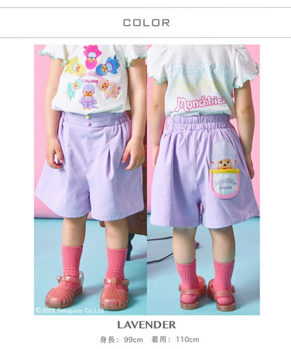 日本童裝 PAIR M#NON x monchhichi 短褲 90-130cm 男童款/女童款 夏季 PANTS 其他品牌童裝