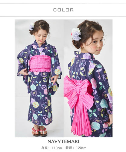 日本童裝 PAIR M#NON 浴衣 日本和服 90-150cm 女童款 夏季 DRESSES 其他品牌童裝 日本夏祭慶典特輯