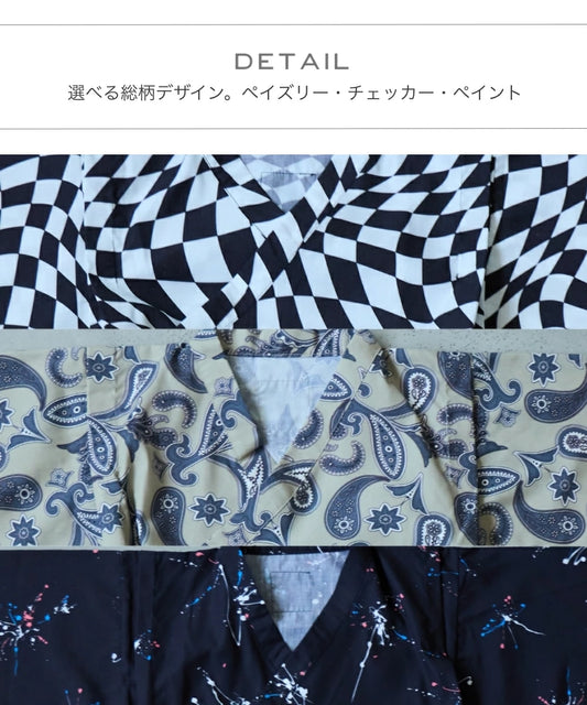 日本童裝 PAI#MANON STREE# 甚平 日本和服 90-160cm 男童款 夏季  TOPS  PANTS 其他品牌童裝 日本夏祭慶典特輯