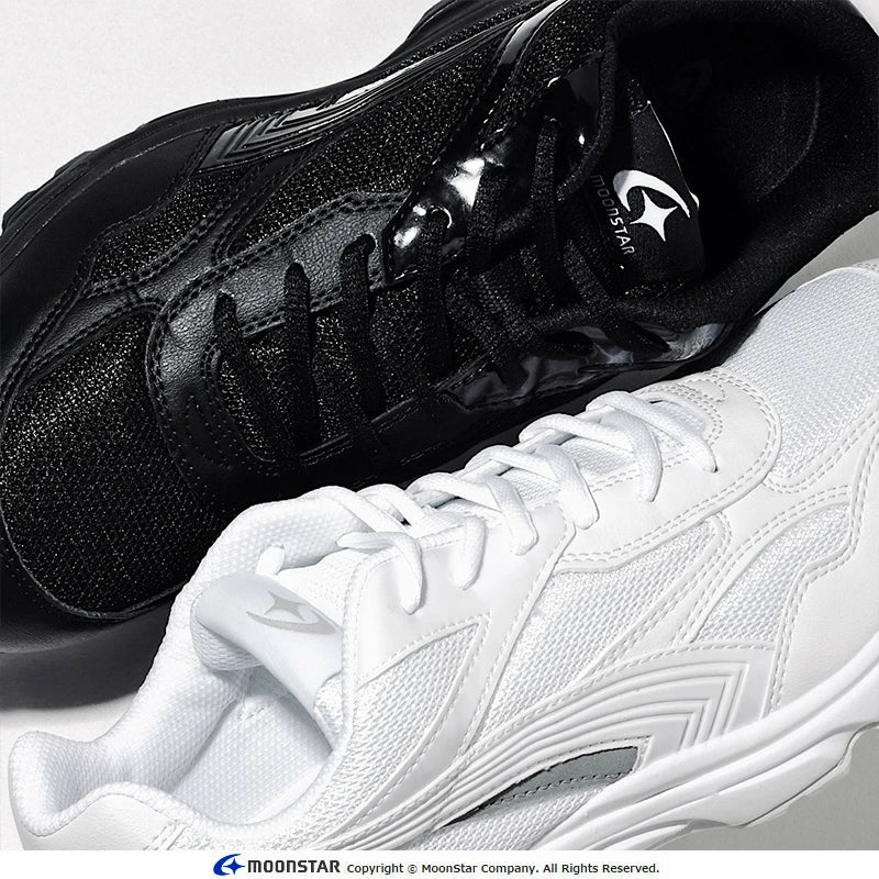 Moonstar Banxue Shoes (Waterproof/Antibacterial/Deodorant/Reflective) Direct from Japan. Functional and healthy children's sneakers (22-30cm). Boys' and girls' styles.