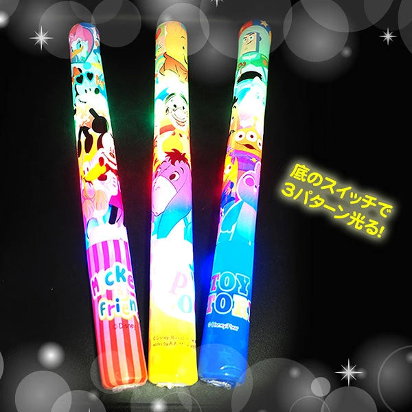 ‼️3/9晚上12點截單‼️日本直送 發光Disney打氣棒 12/24個 發光系列 Party 發光/玩具/文具/小禮物